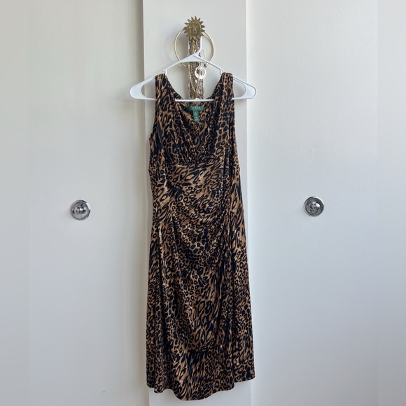 Ralph Lauren Midi Cheetah Dress 🐆 - Picture 1 of 6